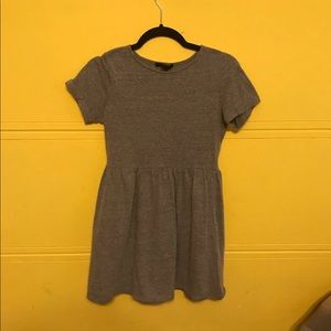 Grey babydoll dress